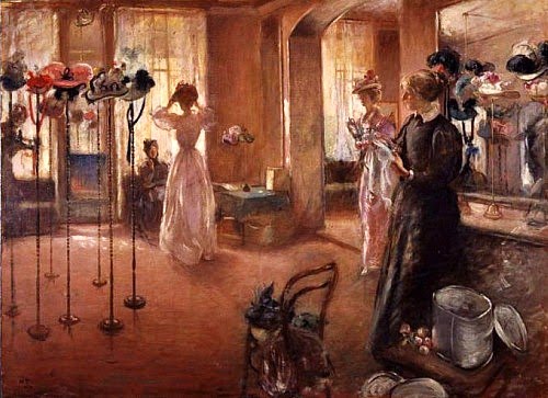 henry-tonkshenry-tonksbritish-artist-1861-1937-the-hat-shop-1892