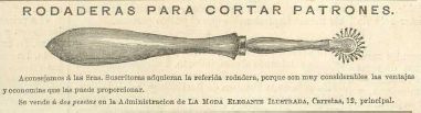 Esta ilustración aparece en La Moda elegante. Año XXXVII, nº 5 que se en encuentra en la biblioteca Universitaria de la Universidad de Granada. CC ES. (Aparece repetida en muchos números) 